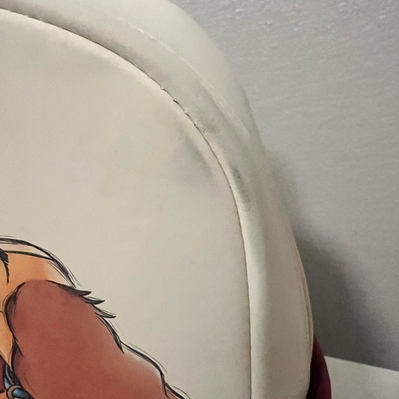 Gently used Lady and the Tramp Mini Loungefly backpack - Picture 3 of 4